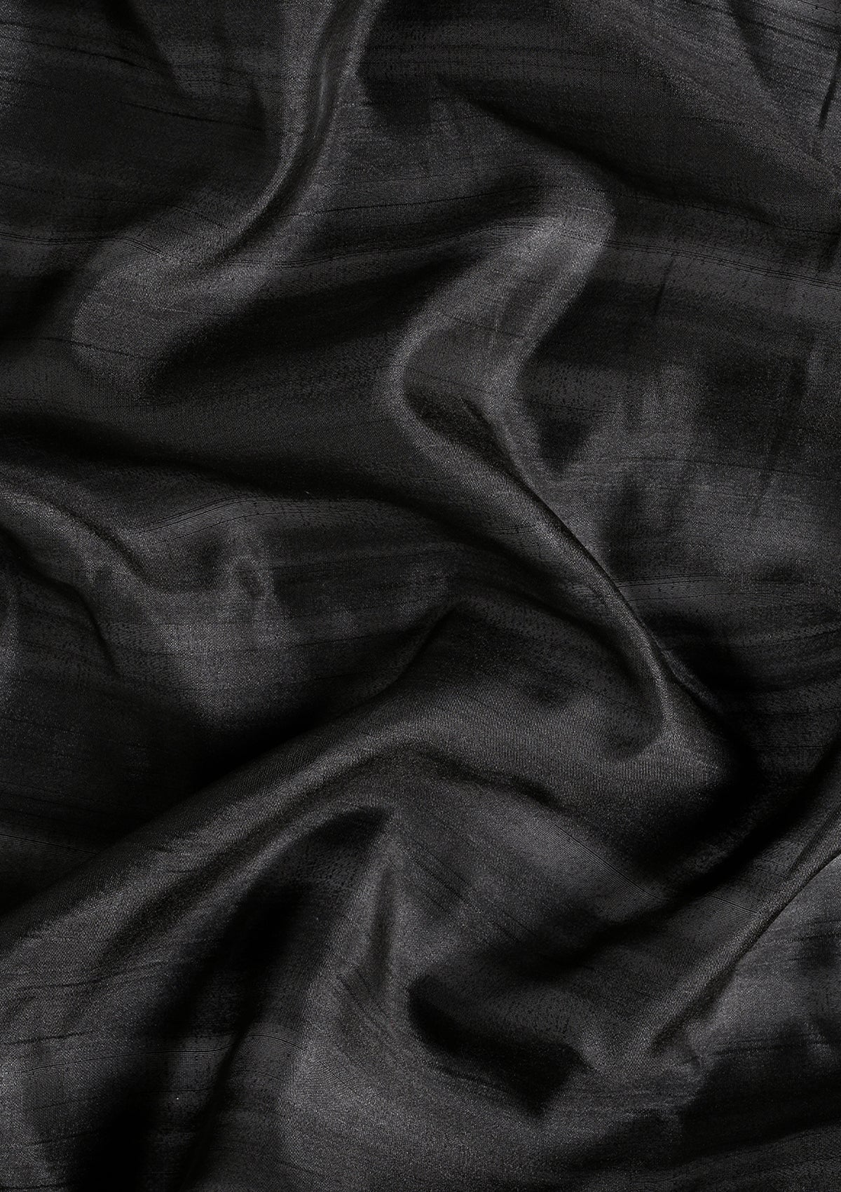 Black Floral EmbroideRed Tissue Saree - Taashi