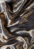 Dark Blue Banarasi Saree - Taashi