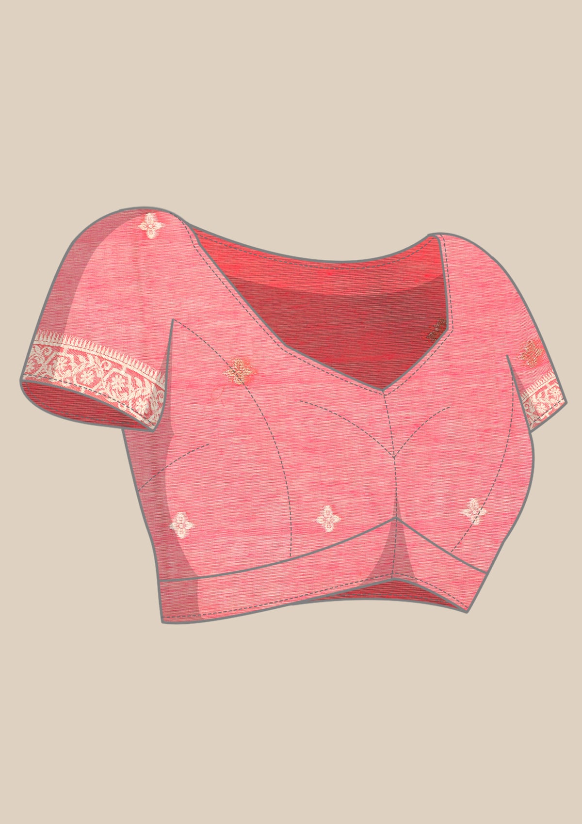 Linen Saree