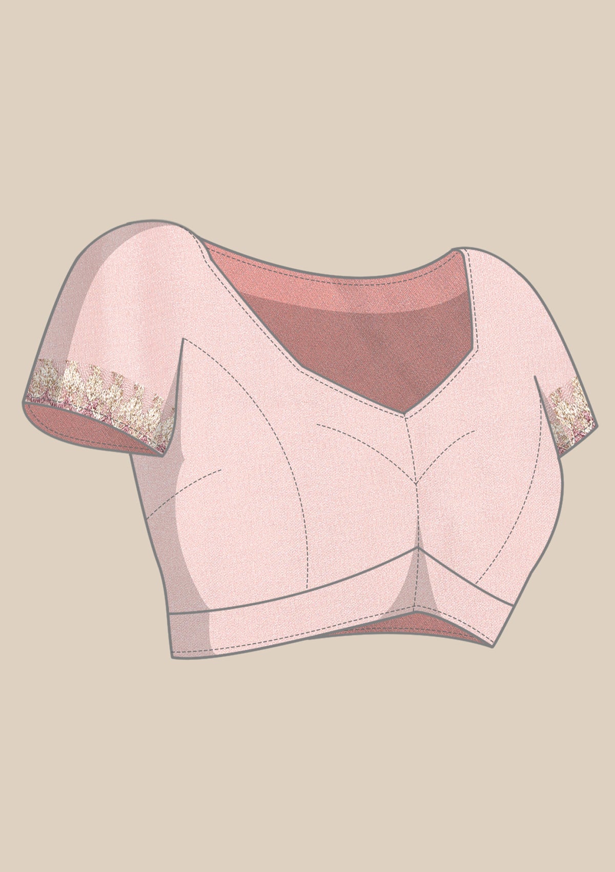 Tissue Saree