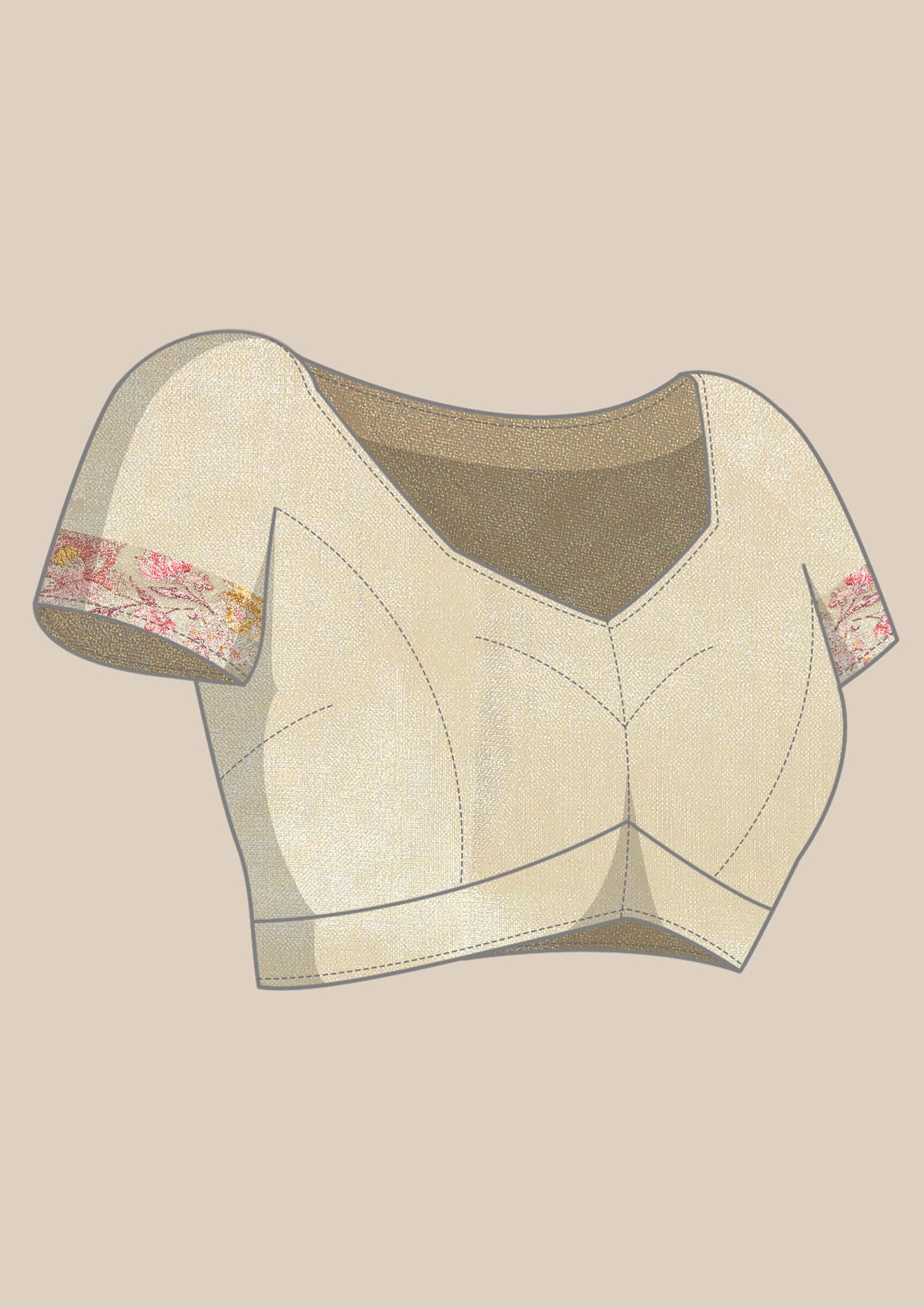 Tissue Saree