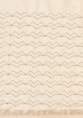 Cream Fancy Embroidery Tussar Saree - Taashi