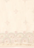 Cream Fancy Embroidery Tussar Saree - Taashi