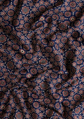 Indigo Block Printed Cotton Saree - Taashi