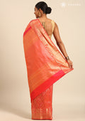 Orange Kanchipuram Saree - Taashi