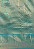 Peacock Green And Blue Kanchipuram Saree - Taashi