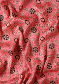 Fuchsia Pink Ajrakh Print Modal Saree - Taashi