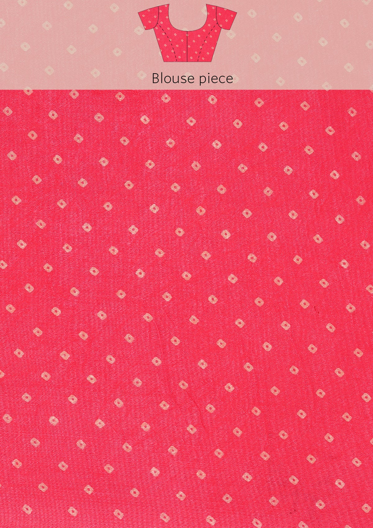 Fuchsia Pink Ajrakh Print Modal Saree - Taashi