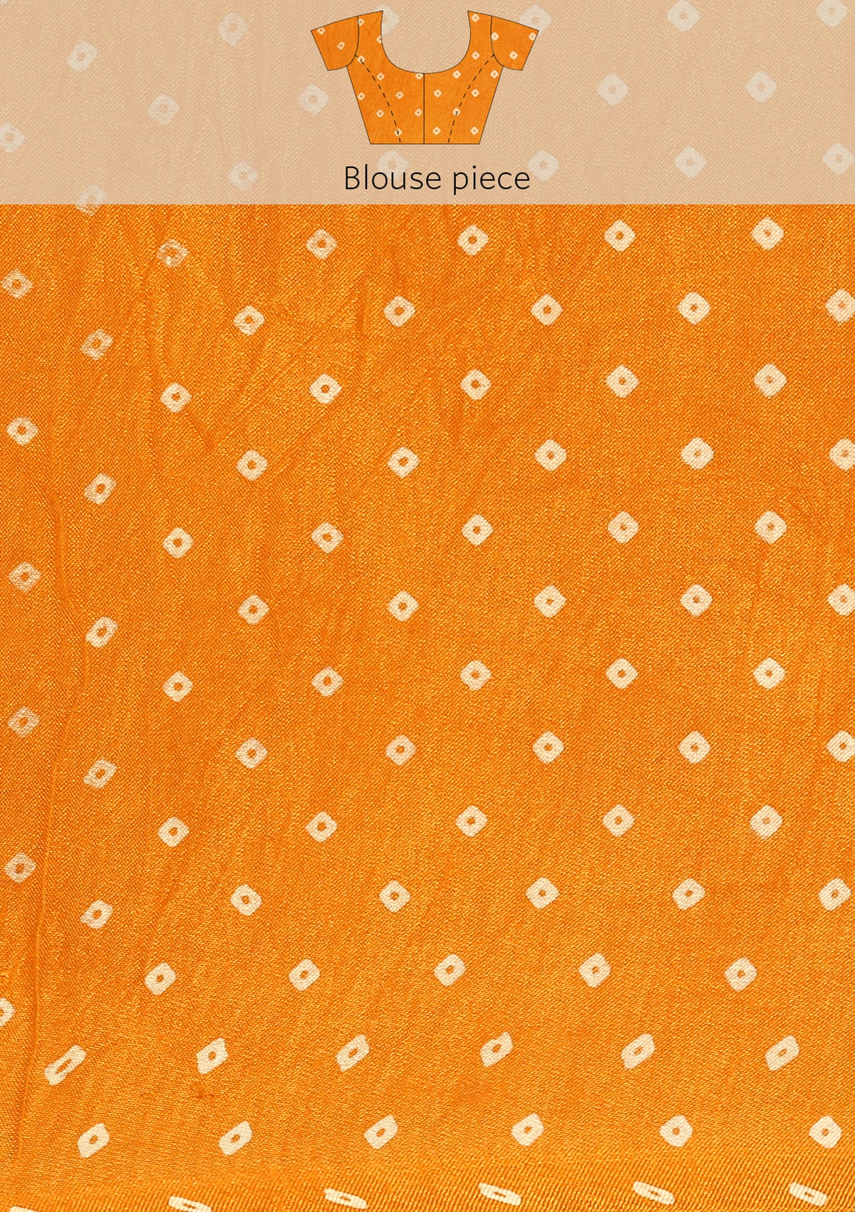 Mustard Ajrakh Print Modal Saree - Taashi