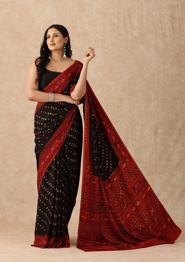 Crimson Bandhani Matrix