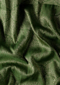 Green Brocade Crepe Saree - Taashi