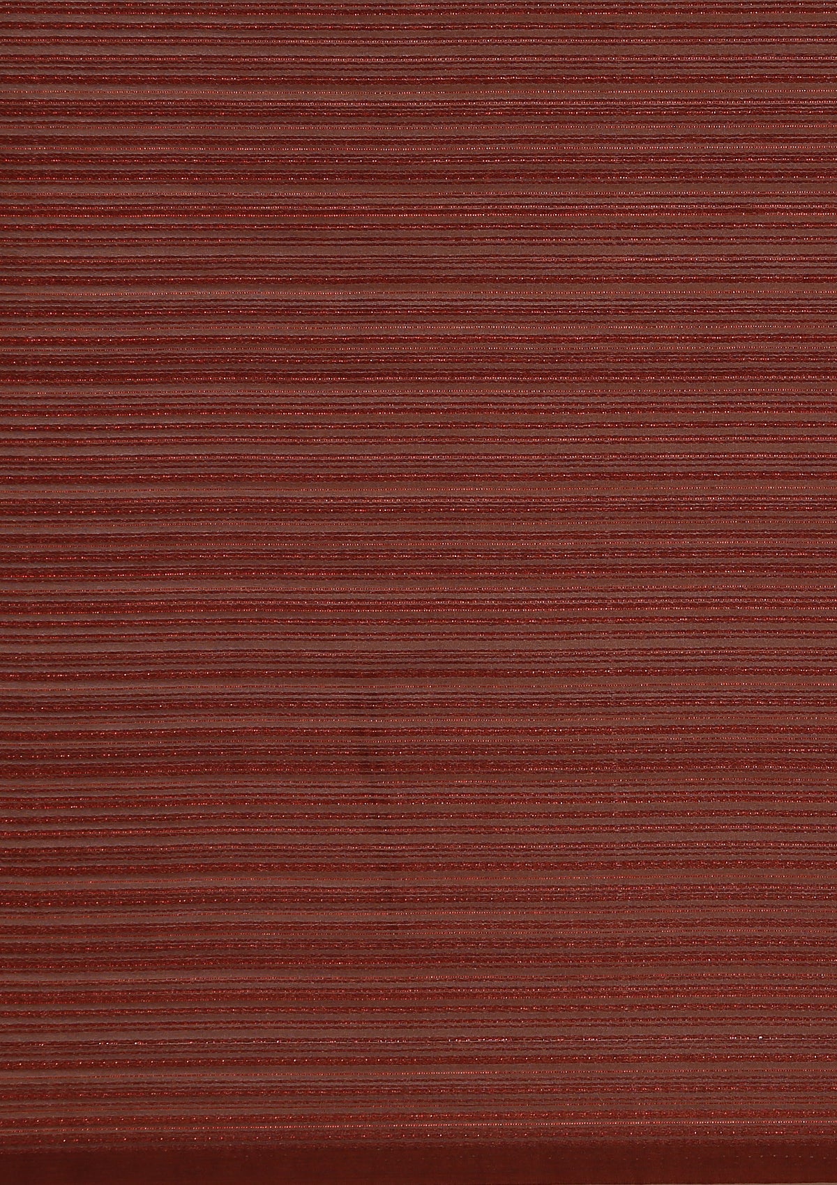Brown Ombre Metallic Zari Striped Chiffon Saree
