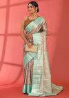 Dual Colour Silk Kanjivaram Saree