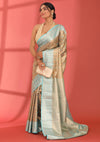 Dual Colour Silk Kanjivaram Saree