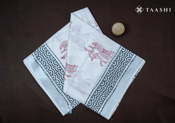 Linen Saree