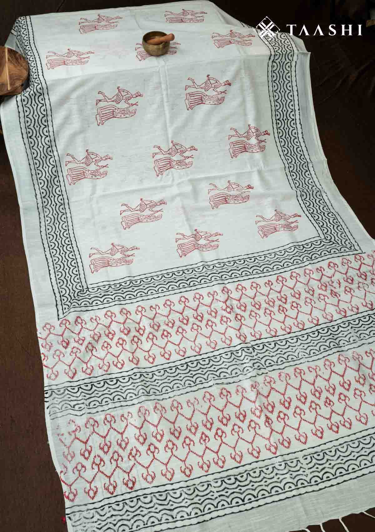 Linen Saree