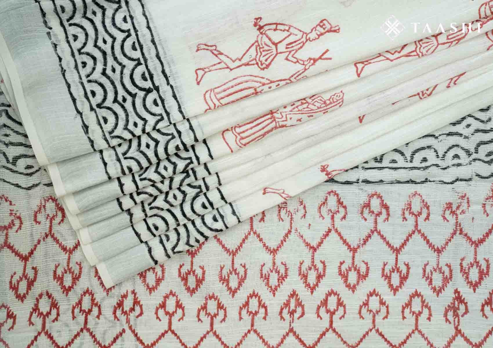 Linen Saree