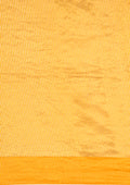 Zari Striped Yellow Tussar Saree - Taashi
